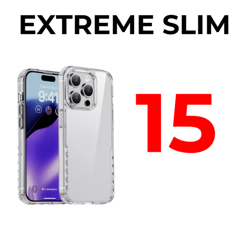 [MTC034663XXXXCLR] iPhone 15 6.1 in - Extreme Slim - MTech - Clear