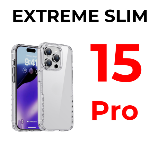 [MTC034664XXXXCLR] iPhone 15 Pro 6.1 in - Extreme Slim - MTech - Clear