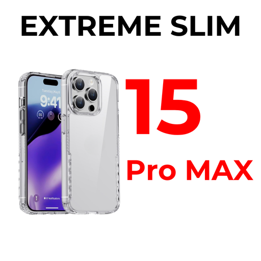 [MTC034665XXXXCLR] iPhone 15 Pro Max 6.7 in - Extreme Slim - MTech - Clear