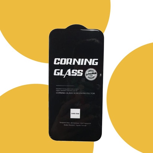 [XXX928665T02XBLK] [DSC] iPhone 15 Pro Max 6.7 in Corning Vanguard Screen Protector - MTech - Clear - Black
