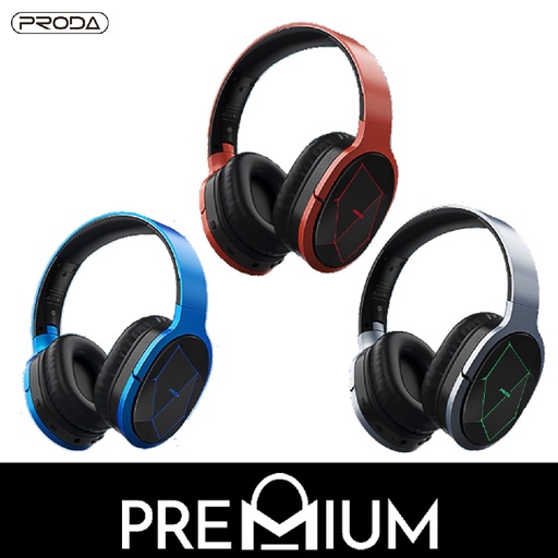 [PDA101XXXXXXXBLK] Maiku Series Gaming Headphone - PD-BH200 - Proda - Black