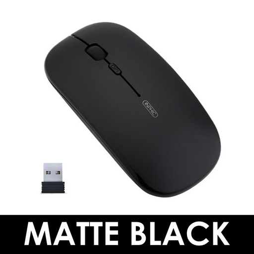 [PHC004XXXXXXBKMT] Silent Mouse with Multiple Connection Modes - M1 Pro - inphic - Black / Matte
