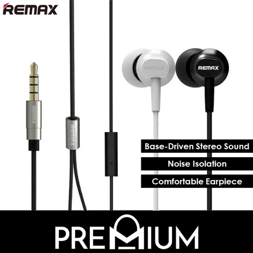[RMX081XXXXXXXBLK] [EOL][DSC] High Bass - RM-501 - REMAX - Black