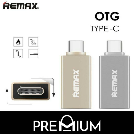 [RMX138461XXXXSVR] [DSC] Female Micro to Type C Micro to Type C - OTG - RA-USB1 - REMAX - Silver