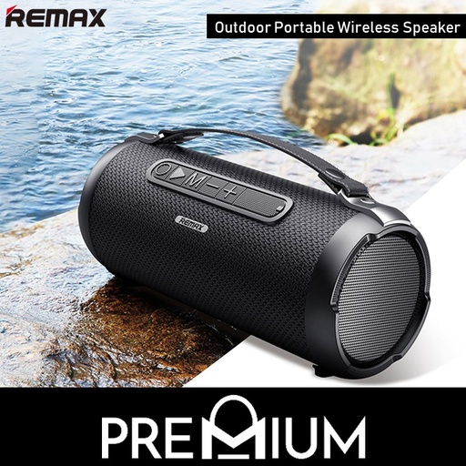 [RMX501XXXXXXXBLK] Gwens Outdoor Portable Wireless Speaker - RB-M43 - REMAX - Black