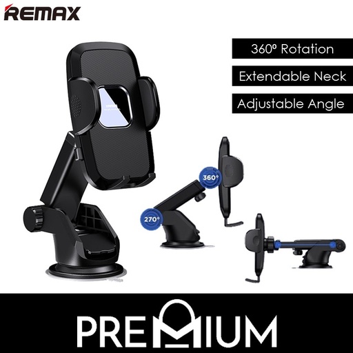 [RMX557XXXXXXXBLK] Tuxn Series Car Holder - RM-C50 - REMAX - Black