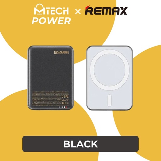 [RMX641XXXC03XBLK] [EOL][DSC] Fantasy Series 20W PD+QC Magnetic Wireless Charging Power Bank - RPP-509 - REMAX - 5000mAh - Black