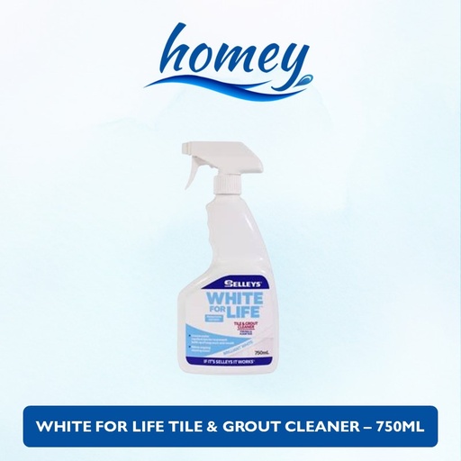 [SEL004XXXXXXXWHT] White for Life Tile & Grout Cleaner - SELLEYS - White