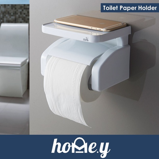 [SUN030XXXXXXXWHT] Toliet Paper Holder with Wall Adhesive - R5080 - Sunee - White