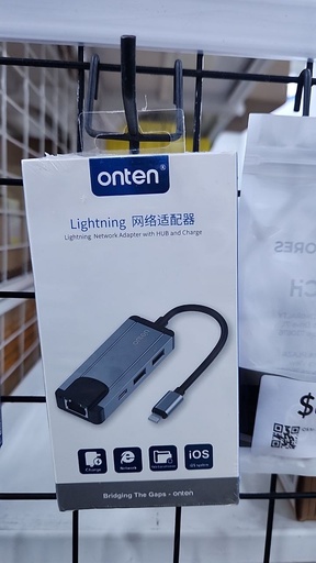 [TEN010XXXXXXXBLK] Lightning Network Adapter - OTN-75002 - Onten - Black