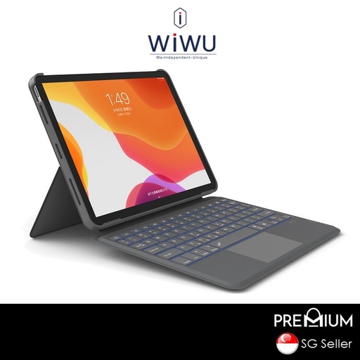 [WWU048540XXXXBLK] 10.2&10.5 Combo Touch Keyboard - WiWu - Black