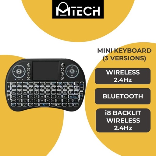 [XXX001XXXXXXXBLK] Mini Keyboard Wireless - Black