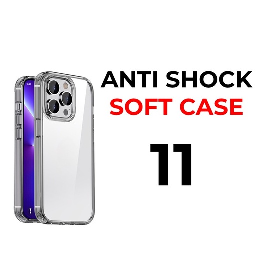 [XXX007387XXXXCLR] iPhone 11 - 6.1 in Anti-shock Tough Armour - OEM - Clear