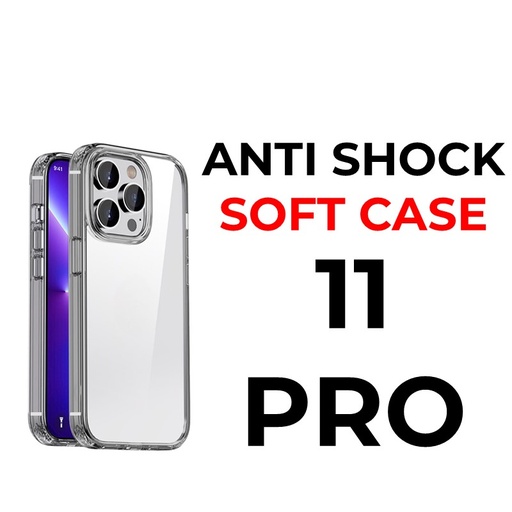 [XXX007388XXXXCLR] iPhone 11 Pro - 5.8 in Anti-shock Tough Armour - OEM - Clear