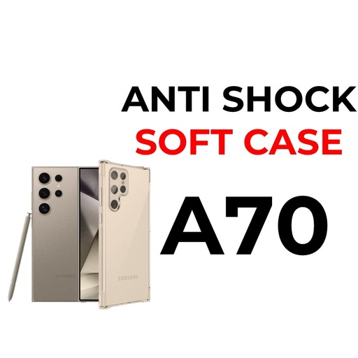 [XXX007412XXXXCLR] Samsung A70 Anti-shock Tough Armour - OEM - Clear