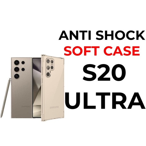 [XXX007473XXXXCLR] Samsung Galaxy S20 Ultra Anti-Shock Tough Armour - OEM - Clear