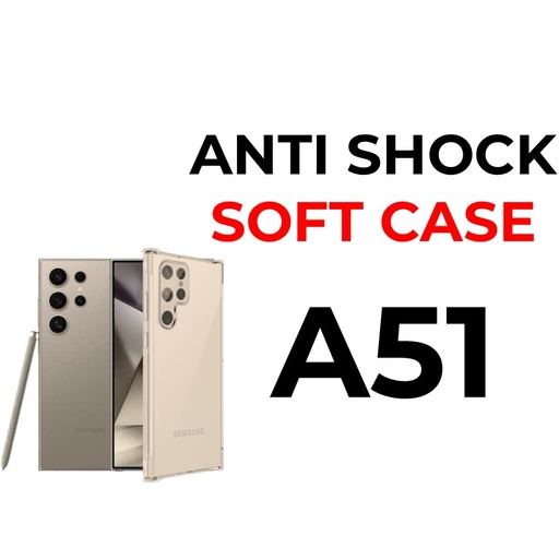 [XXX007479XXXXCLR] Samsung Galaxy A51 Anti-Shock Tough Armour - OEM - Clear