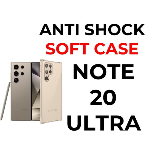 [XXX007506XXXXCLR] Samsung Galaxy Note 20 Ultra Anti-Shock Tough Armour - OEM - Clear