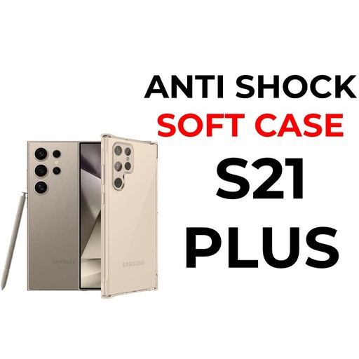 [XXX007526XXXXCLR] [EOL][DSC] Samsung Galaxy S21 Plus Anti-Shock Tough Armour - OEM - Clear