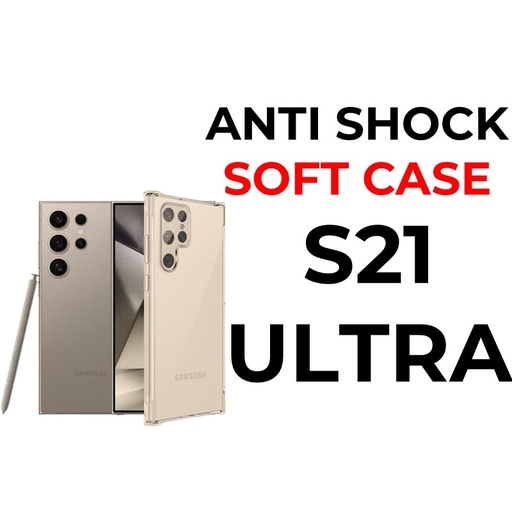 [XXX007527XXXXCLR] Samsung Galaxy S21 Ultra Anti-Shock Tough Armour - OEM - Clear