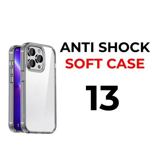 [XXX007548XXXXCLR] iPhone 13 - 6.1 in Anti-Shock Tough Armour - OEM - Clear