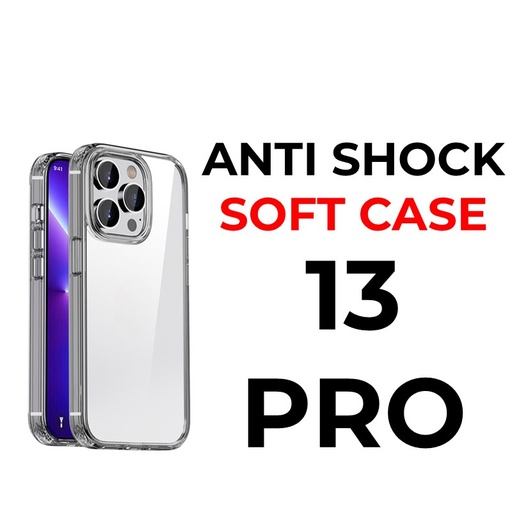 [XXX007549XXXXCLR] iPhone 13 Pro - 6.1 in Anti-Shock Tough Armour - OEM - Clear