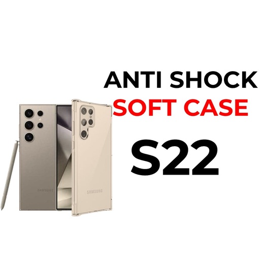 [XXX007578XXXXCLR] Samsung Galaxy S22 Anti-Shock Tough Armour - OEM - Clear