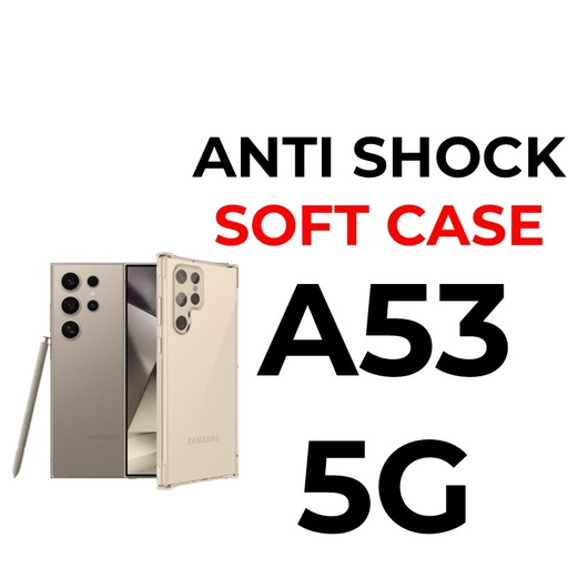 [XXX007596XXXXCLR] Samsung Galaxy A53 5G Anti-Shock Tough Armour - OEM - Clear