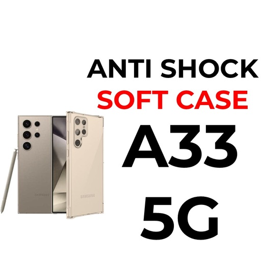 [XXX007597XXXXCLR] Samsung Galaxy A33 5G Anti-Shock Tough Armour - OEM - Clear