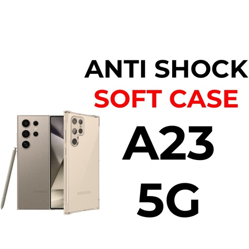 [XXX007623XXXXCLR] Samsung Galaxy A23 5G Anti-Shock Tough Armour - OEM - Clear