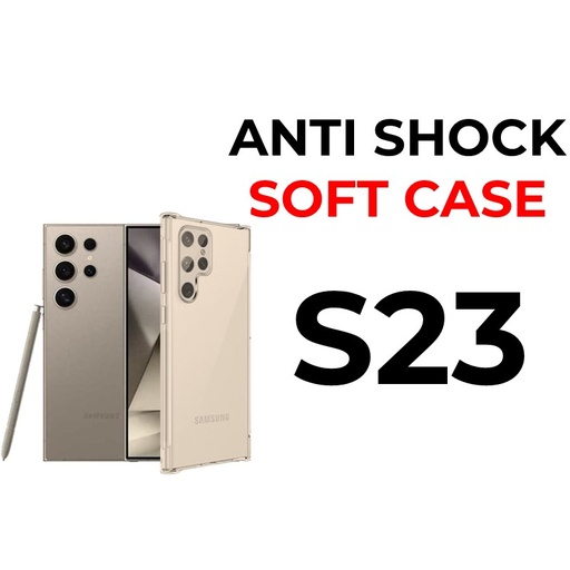 [XXX007632XXXXCLR] Samsung Galaxy S23 Anti-Shock Tough Armour - OEM - Clear