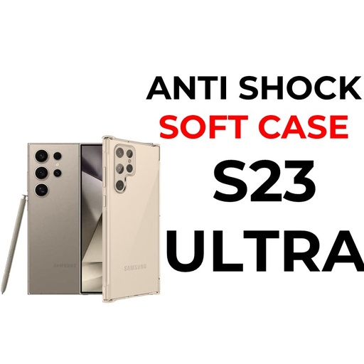 [XXX007634XXXXCLR] Samsung Galaxy S23 Ultra Anti-Shock Tough Armour - OEM - Clear