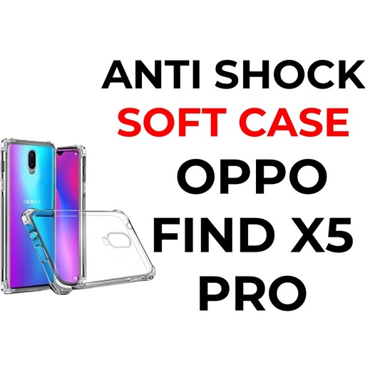 [XXX007635XXXXCLR] [EOL][DSC] Oppo Find X5 Pro 5G Anti-Shock Tough Armour - OEM - Clear