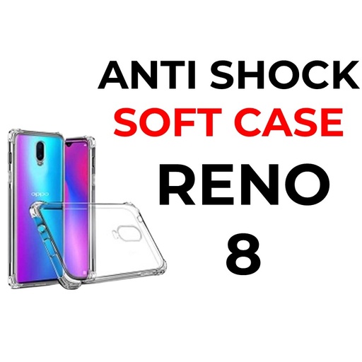 [XXX007637XXXXCLR] Oppo Reno 8 Anti-Shock Tough Armour - OEM - Clear