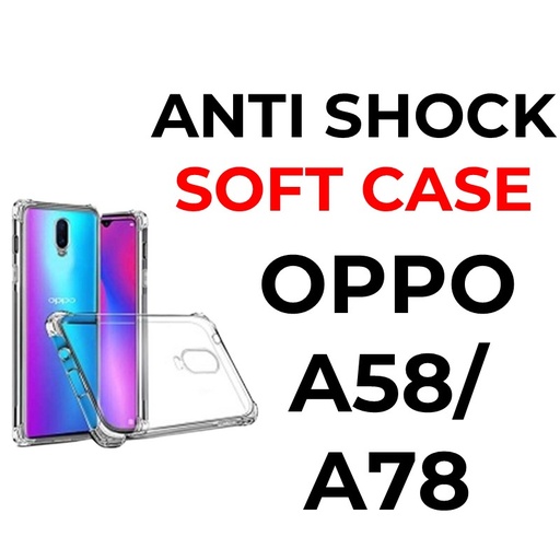 [XXX007647XXXXCLR] Oppo A78 5G Anti-Shock Tough Armour - OEM - Clear