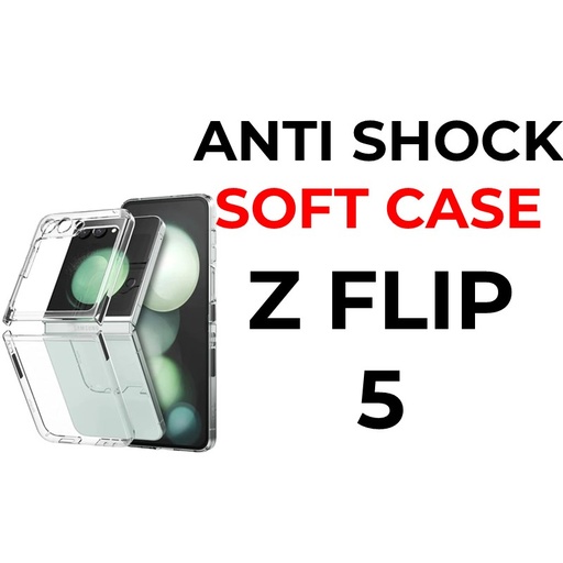[XXX007661XXXXCLR] Samsung Galaxy Z Flip 5 Anti-Shock Tough Armour - OEM - Clear