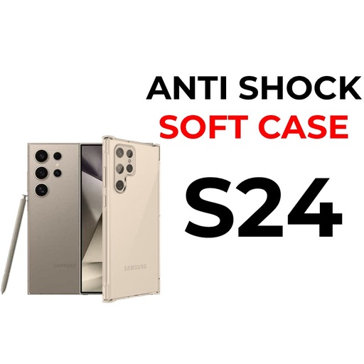 [XXX007678XXXXCLR] Samsung Galaxy S24 Anti-Shock Tough Armour - OEM - Clear