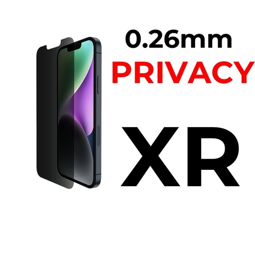 [XXX029232XXX0014] iPhone XR or 11 - 6.1 in Tempered Glass  - 0.26mm OEM - Privacy - Privacy 