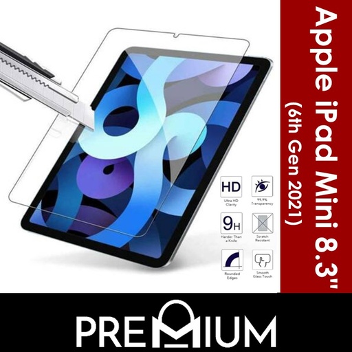[XXX029358T02XCLR] Apple iPad Pro 10.5 in Tempered Glass  - 0.26mm - Clear - Clear