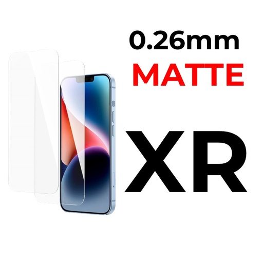 [XXX029466T03MATT] iPhone XR or 11 - 6.1 in Tempered Glass  - 0.26mm OEM - Matte - Matte