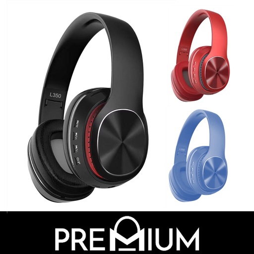 [XXX437XXXXXXXBLK] On Ear HeadPhone - L350 - OEM - Black