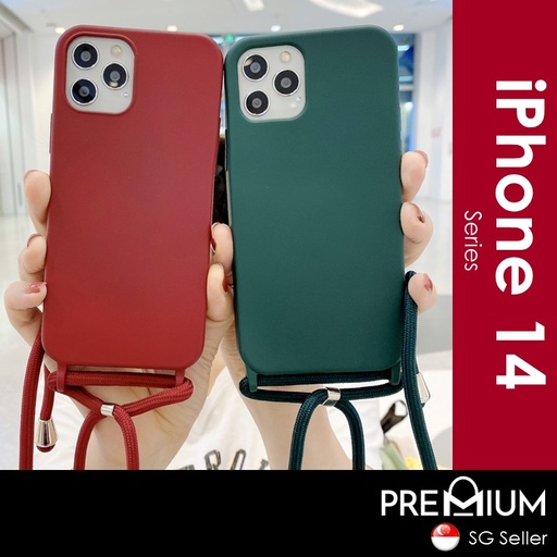 [XXX493507XXXXMRN] [EOL][DSC] iPhone 12 Mini - 5.4" Candy Series Phone Case with Straps - OEM - Maroon