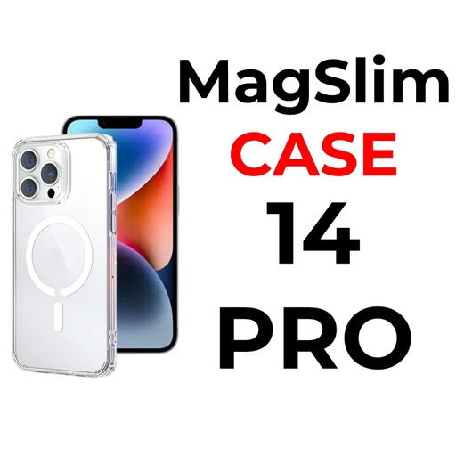[XXX827606XXXXCLR] iPhone 14 Pro 6.1 in MagSlim Case - OEM - Clear