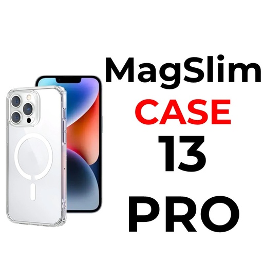 [XXX827549XXXXCLR] iPhone 13 Pro 6.1 in MagSlim Case - OEM - Clear 