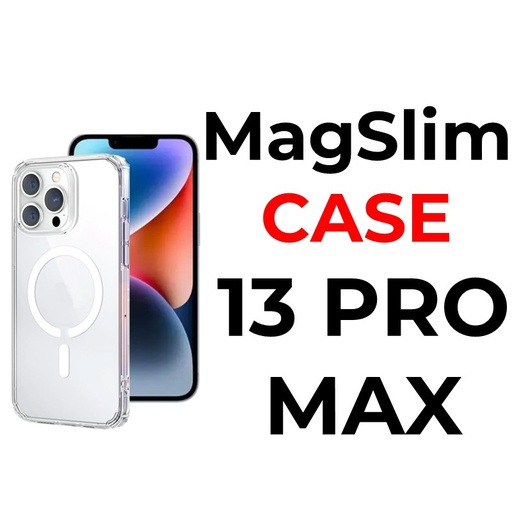 [XXX827550XXXXCLR] iPhone 13 Pro max 6.7 in MagSlim Case - OEM - Clear