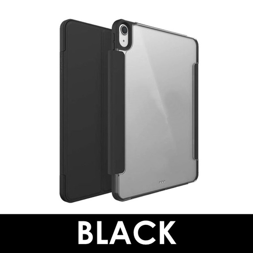 [XXX819620XXXXBLK] iPad Pro 11" 1st-3rd Gen (2018-2021) / Air 10.9" 4th-5th (2020-2022) / 10th Gen (2022) Detachable Tablet Cover With Stand - OEM - Black