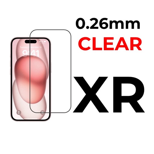 [XXX029466T02XCLR] iPhone XR or 11 - 6.1" Tempered Glass - Flat Surface - 0.26mm OEM - Clear