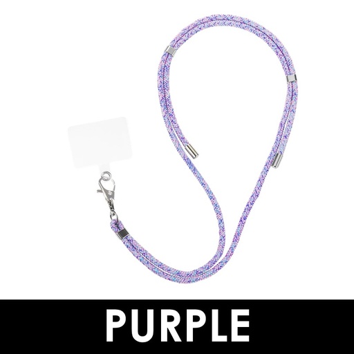 [MTC030XXXXXXXPUP] Universal Series -  Cell Phone Lanyard Neckstrap (6mm) - MTech - Purple