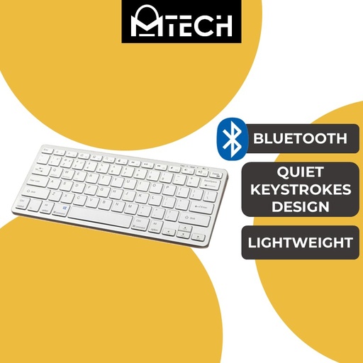 [XXX538XXXXXXXSVR] [EOL][DSC] Bluetooth Keyboard - RF-3001 - Silver