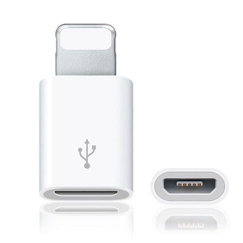 [XXX594462XXXXBLK] Female Micro to iOS OTG Adapter - OEM - Black
